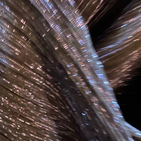 Gorgeous R&M Richard’s navy shiny dress in 16. Worn once. - Picture 4 of 4